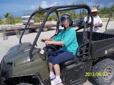 Dune buggy excursion in Grand Turk.
