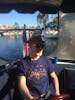 Piloting a friends Electric Duffy on the canals i