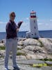 Lighthouse at Peggy's Cove.