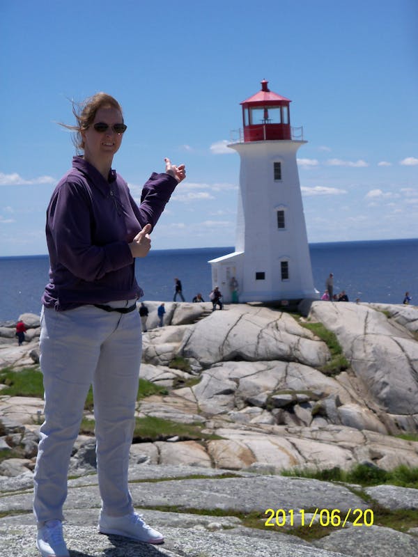 Halifax, Nova Scotia - Lighthouse at Peggy's Cove.