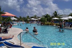 Grand Turk Island - Part of the pool in Margaritaville. 