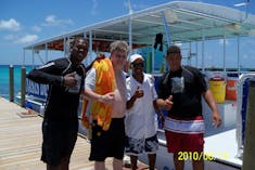 Grand Turk Island - The crew on our stingray excursion.