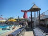 poolside view