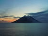 Iddu Valcano on Island of Stromboli just outside of the Strait of Messina