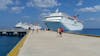 View of ship from Cozumel!