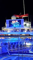 Movies on the Lido deck.