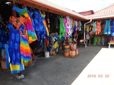 Straw market in St. Lucia.