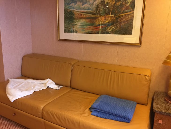Didn't use the couch mucj. - Carnival Pride