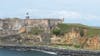 View of Fort Cristobal upon sailing away