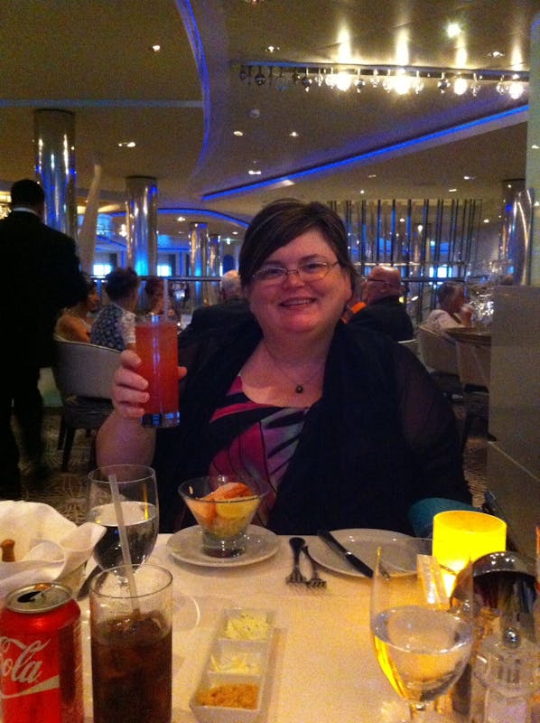 Formal night in the dining room - Celebrity Solstice
