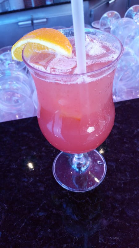 First drink of the day - Allure of the Seas