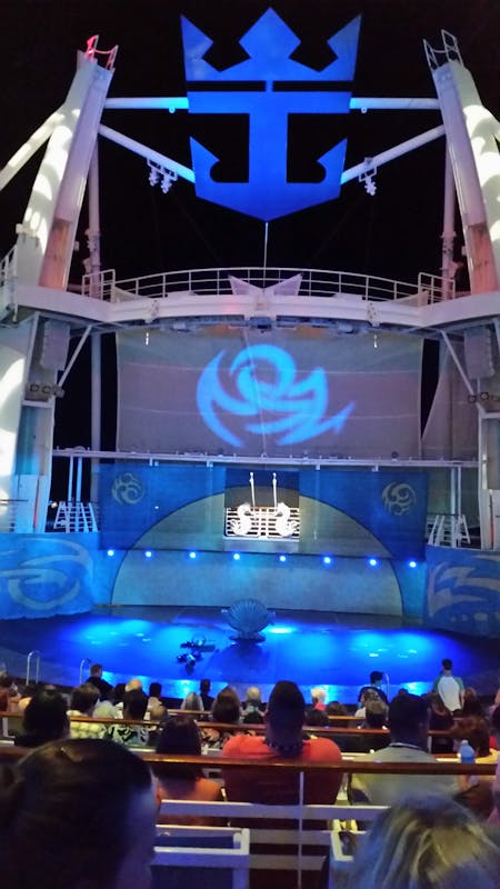 Ocean Aria Show- Was canceled and moved to the next day - Allure of the Seas