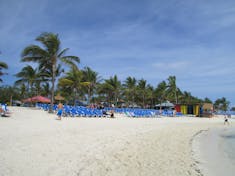 The main Beach-Coco Cay