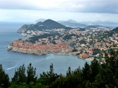 Dubrovnik, Croatia - Panoramic view of Dubrovnik