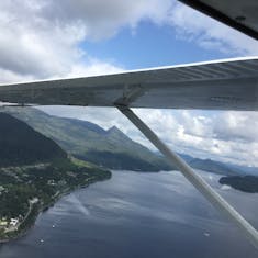 View from seaplane