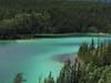 Emerald Lake in Yukon Pass area