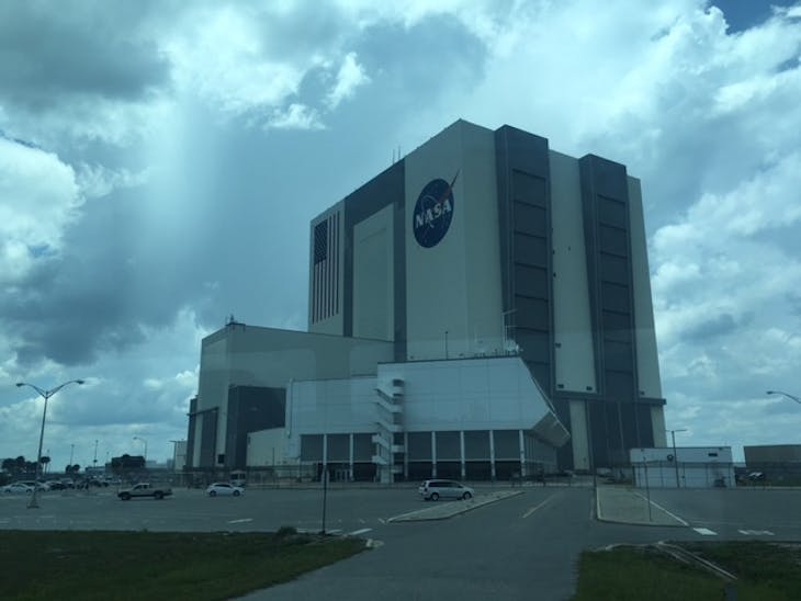 Port Canaveral, Florida - NASA building at KSC