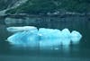 One stunning blue iceberg