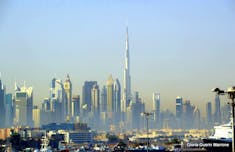 Skyline view of Dubai, UAE