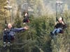 Zip line at Icy Strait Point