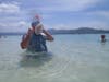 snorkeling at sandbar