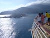 Backing into Labadee, Haiti