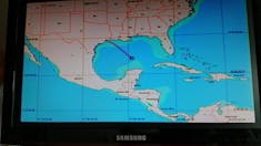 our route to Cozumel and Progresso