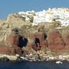 Santorini from the ship