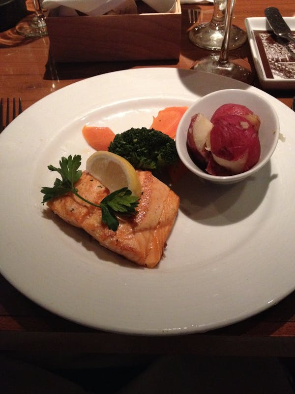 Grilled Salmon - Carnival Breeze