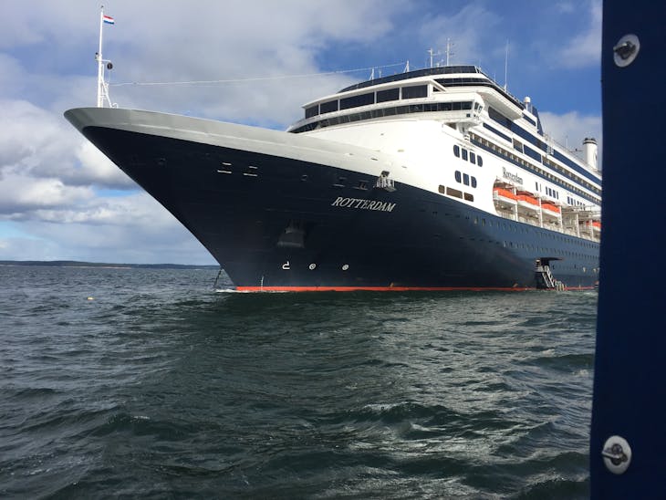 Bar Harbor, approaching ship from tender. - Rotterdam Retired