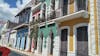 Cobblestone streets in San Juan