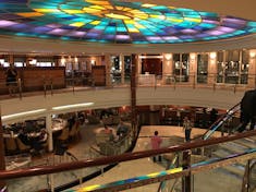 atrium area of the ship