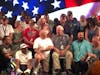 Dad is sitting in the middle, WWII, Korea, Vietnam Vet 95 years old