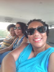 On our way to Snuba in Cozumel
