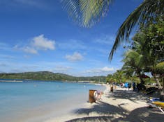 Mahogany Bay, Roatan, Bay Islands, Honduras - Mahogany Bay free beach
