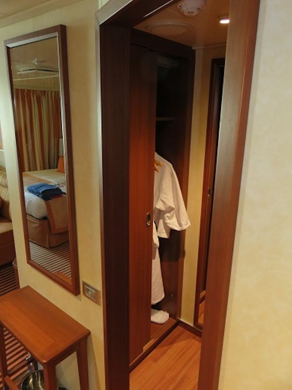 1 of 2 Closets - Carnival Vista