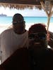 Beautiful view of the sea & ship from Halfmoon Cay Island