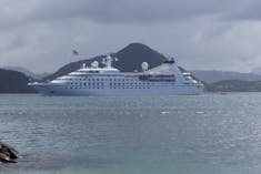 Star Pride anchored at Pigeon Island, St. Lucia