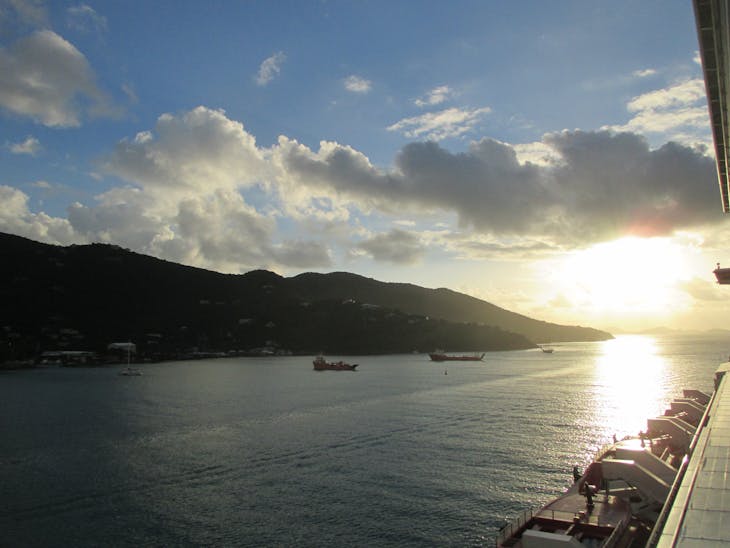 Tortola, British Virgin Islands - Balcony view in Tortola