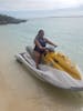 Jet skiing in the Bahamas