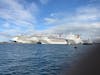 Ships docked in Nassau