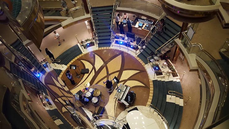 view from top - Majesty of the Seas