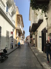 Cartagena, Colombia -  Sidestreet in Cartagena 