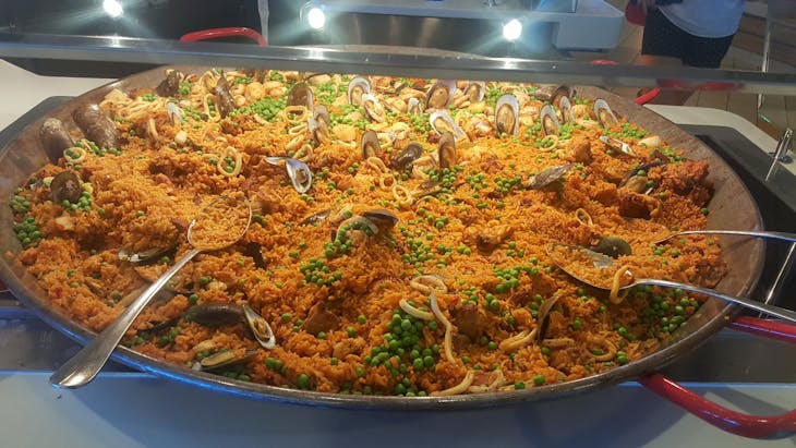 Seafood Paella - Celebrity Reflection