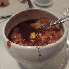 French onion soup Le Bistro