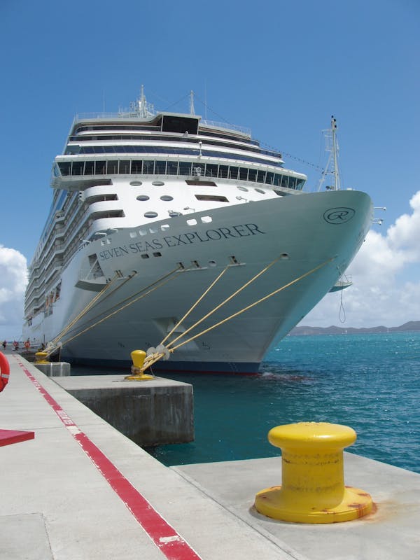 In-port British Virgin Islands - Seven Seas Explorer