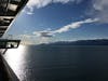 View of bridge - same level lido starboard side with coastal view and Washingto 