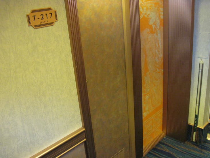 Door shot - Carnival Liberty