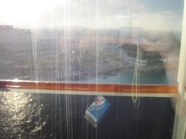 View from just outside balcony - Carnival Liberty