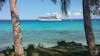 Beach at one of islands